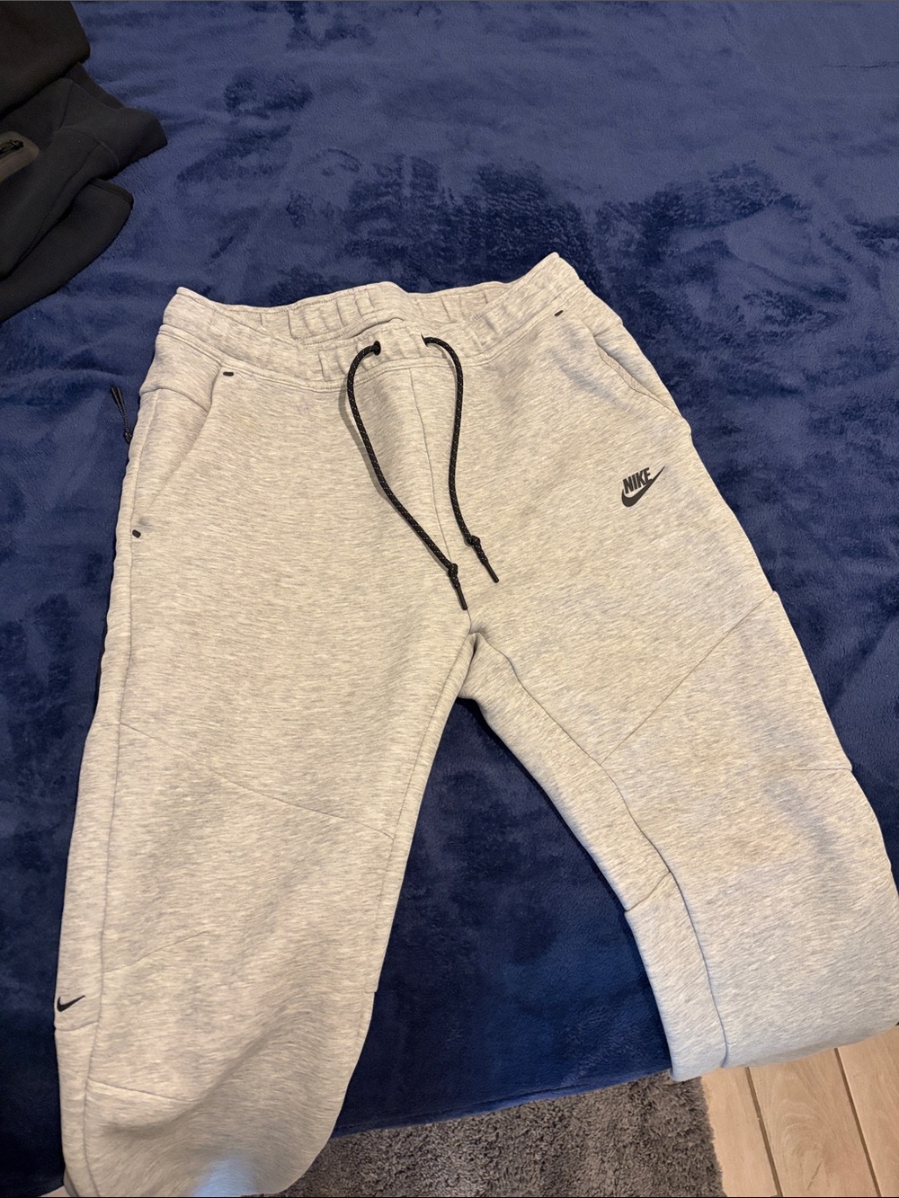 Nike tech Kids' Grey Drawstring Jogger Pants